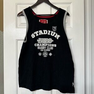 Akademiks Akdmks Stadium Champs Rugby Club Track Field Sleeveless Tank Top Shirt